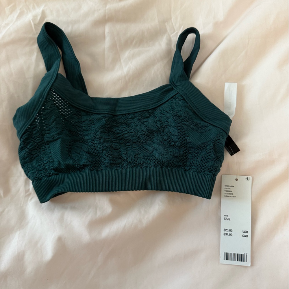 Green Lace Bralette